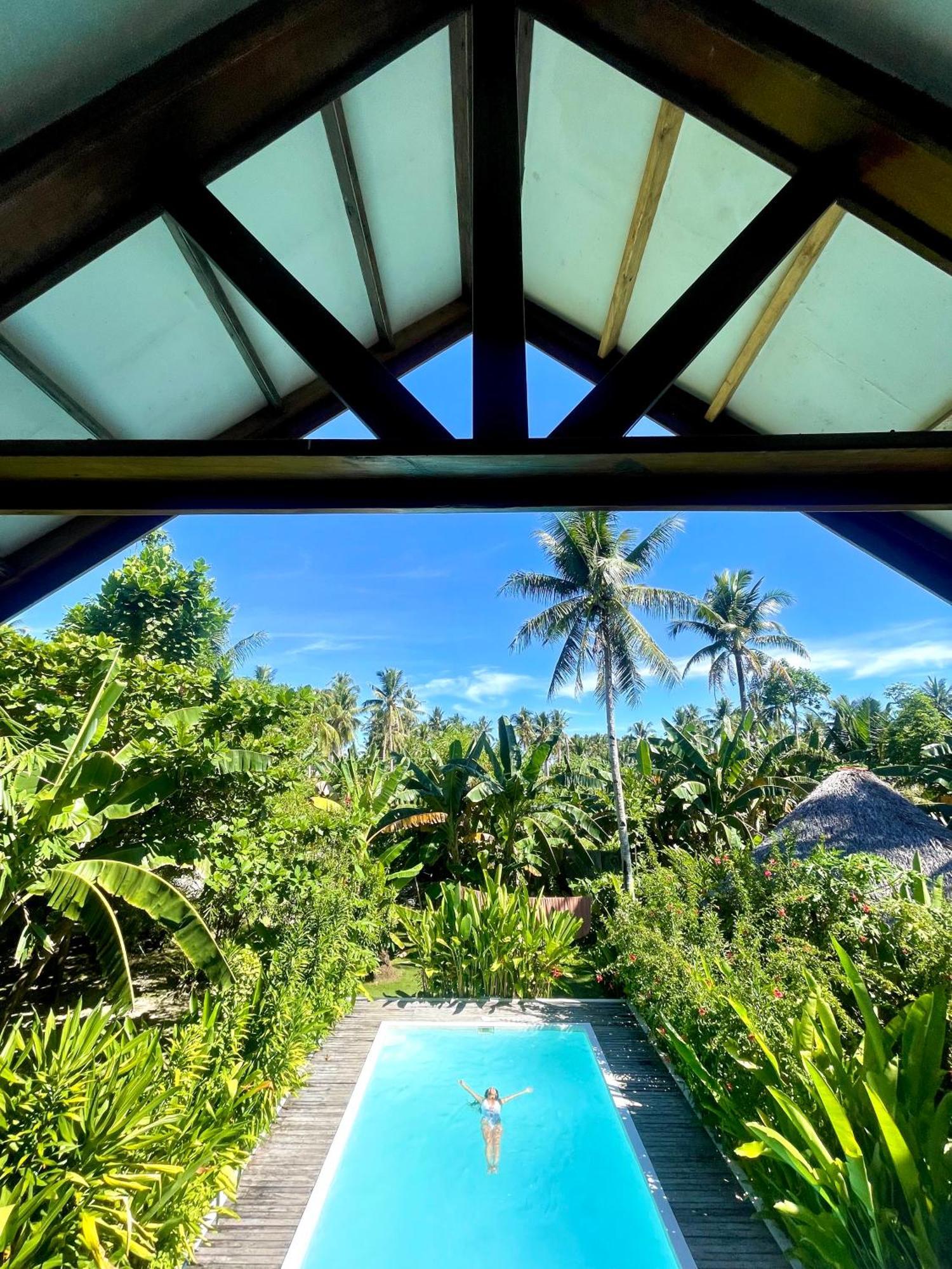 Secret Pool Villa Tuason Beach ゼネラル・ルナ エクステリア 写真
